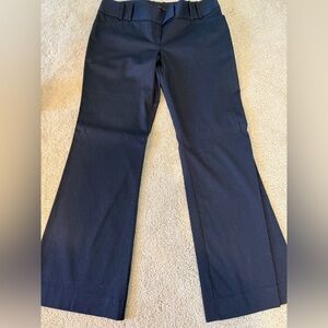 The Limited Blue Pinstripe Trousers